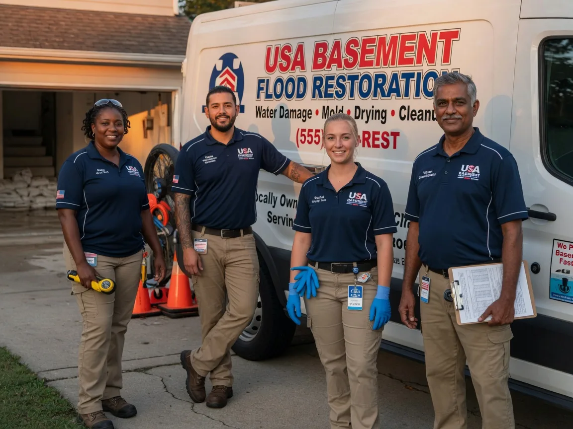 Basement Flood Cleanup company in Prairie View, KS